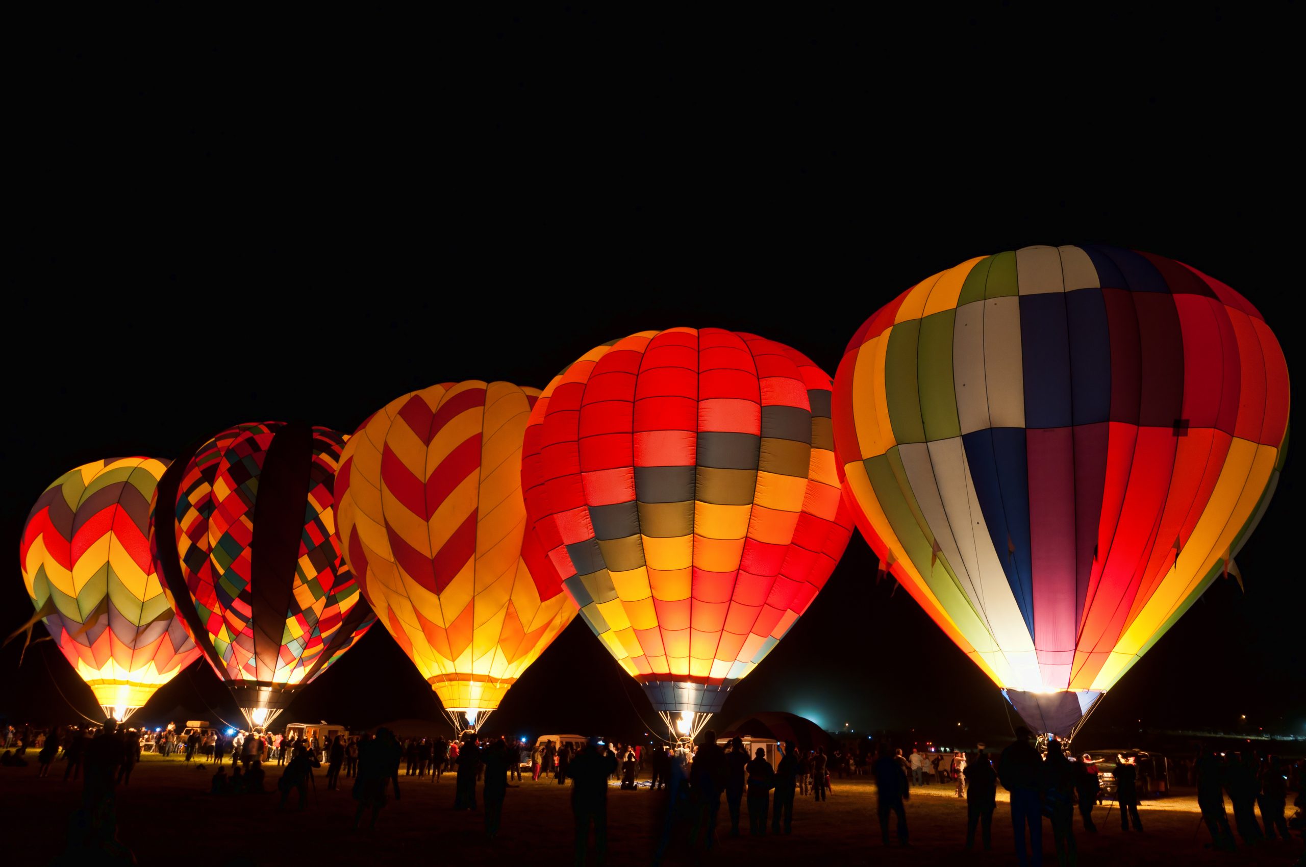 Hot air balloons at the Great Reno Balloon Race